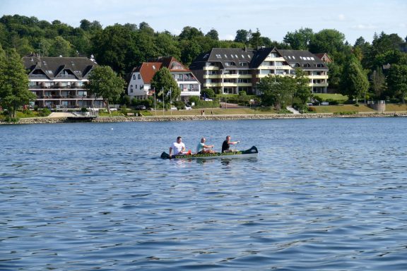 Kanu fahren auf dem Dieksee Kanu fahren auf dem Dieksee
